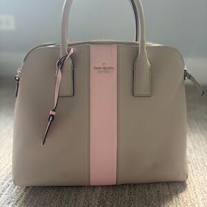 Kate Spade Beige and Pink Women's Bag